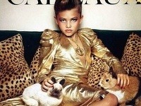 Thylane Blondeau ako kontroverzná 10-ročná modelka. Thylane Blondeau ako kontroverzná 10-ročná modelka.