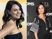 Mila Kunis predviedla nový účes. Mila Kunis predviedla nový účes.