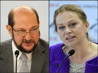 Boris Zala a Monika Flašíková-Beňová Boris Zala a Monika Flašíková-Beňová
