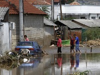 Macedónsko zasiahli silné povodne