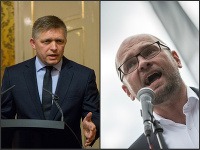 Robert Fico a Richard Sulík Robert Fico a Richard Sulík