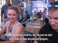 Erika Judínyová si pomýlila herečku Natáliu Puklušovú s herečkou Dominikou Kavaschovou.