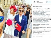 Sajfa sa fotkou zo svojej civilnej svadby pochválil na instagrame. 