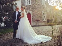 Matej Sajfa Cifra a Veronika Ostrihoňová sa zosobášili minulý rok v septembri. 
