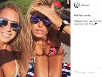 Diana Hágerová na sociálnu sieť Instagram zavesila fotku v plavkách. Navyše je v póze, pri ktorej jej vynikli jej prednosti. 