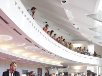 Autogramiáda umelcov z SND počas DOD