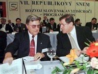 Arpád Matejka a Vladimír Mečiar Arpád Matejka a Vladimír Mečiar