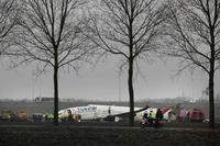 Havária lietadla pri Amsterdame.