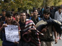 Pochod migrantov k maďarskej hranici