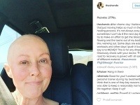 Takto vyzerá Shannen Doherty po poslednej chemoterapii. 
