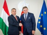 Viktor Orbán a Robert Fico