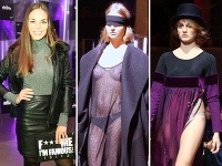 Soňa Štefková prišla na Fashion Live! s vulgárnou kabelkou, modelky na móle ukazovali nahé bradavky a odhalené nohavičky.