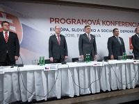 Maroš Šefčovič, Bohuslav Sobotka, Robert Fico, Sigmar Gabriel, Thomas Drozda