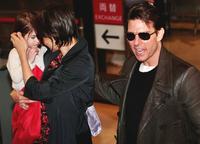Tom Cruise a Katie Holmes s dcérkou Suri.
