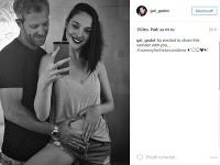 Herečka Gal Gadot sa o svoju radosť podelila na sociálnej sieti Instagram