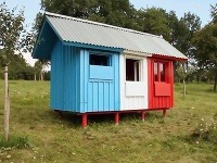 Prvý prototyp domu postavený v obci Třebešice. Prvý prototyp domu postavený v obci Třebešice.