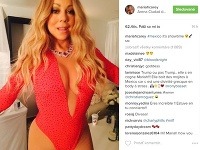 Mariah Carey si potrpí na tom, aby bol jej outfit vždy sexi. 