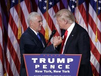 Donald Trump a Mike Pence Donald Trump a Mike Pence