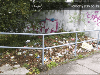 Prvý hotový projekt: autobusová zastávka Patrónka v pôvodnom stave