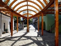 Na snímke vstup do Zoo Bojnice Na snímke vstup do Zoo Bojnice