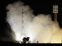 Ruská nosná raketa Sojuz dnes úspešne odštartovala z kozmodrómu Bajkonur v Kazachstane.