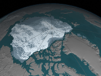 Pokles arktického ľadu, november 1984