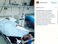 Andrea Lehotská skončila v nemocnici s diagnózou SARI. 