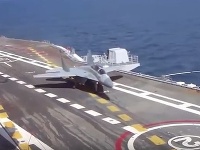 MiG 29 na lodi Admirál Kuznecov