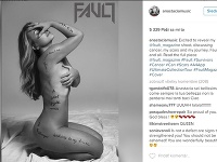 Anastacia pózovala pre magazín FAULT celkom nahá. 