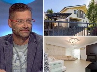 Andy Kraus predáva luxusný dom na bratislavskej Kolibe.