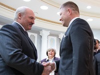 Robert Fico s Lukašenkom Robert Fico s Lukašenkom