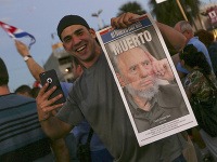 Stovky kubánskych emigrantov v Miami žiada po smrti Castra slobodu