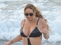 Mariah Carey paparazzom nechtiac ukázala bradavku. 
