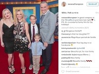 Reese Witherspoon sa na premiére pochválila svojou sympatickou rodinou. 