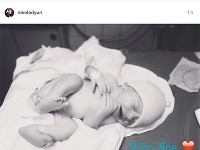 Nikola Komorová sa na sociálnej sieti Instagram pochválila fotkou svojho synčeka.