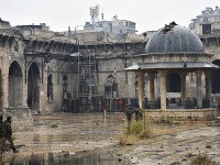 Zdevastované Aleppo