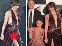 Stačila chvíľka nepozornosti a Milla Jovovich pustila fotografov pod sukňu.  