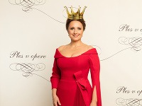 Zuzana Mauréry získala symbolickú korunku pre kráľovnú Plesu v opere. 