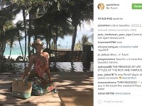 Paris Hilton si užíva oddych v slnečnom Mexiku. 