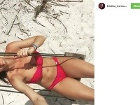 Kristína Kormúthová takto dráždila svojich mužských fanúšikov na Instagrame.