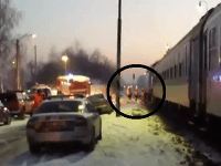Tragická zrážka vlaku s autom Tragická zrážka vlaku s autom