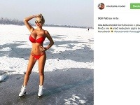 Michaela Gašparovičová alias Mia Bella má svoj instagramový účet plný šťavnatých fotografií, ktoré dvíhajú mužom adrenalín pekelne vysoko. 