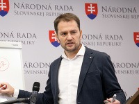 Igor Matovič na tlačovej konferencii k k zvyšovaniu cien energií.