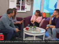 Nela Pocisková a Filip Tůma sa vo štvrtok objavili v Teleráne.