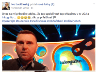 Ivo Ladižinský sa už o dva týždne objaví v Inkognite v kresle zádača. 