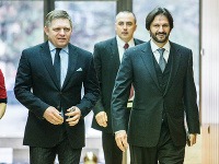 Robert Fico a Robert Kaliňák Robert Fico a Robert Kaliňák