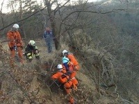 Záchranná akcia českých hasičov