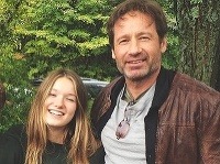 David Duchovny s dcéru Madelaine David Duchovny s dcéru Madelaine