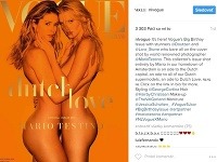 Doutzen Kroes a Lara Stone ozdobili titulku Vogue svojími nahými telami. 