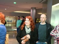 Helena Krajčiová s partnerom Martinom nepôsobili na prvý pohľad ako pár.